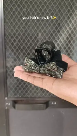 I sooo love it, Korean full-diamond bow hair clip #clip #hairclip #accessories #hairstyle #fyp 