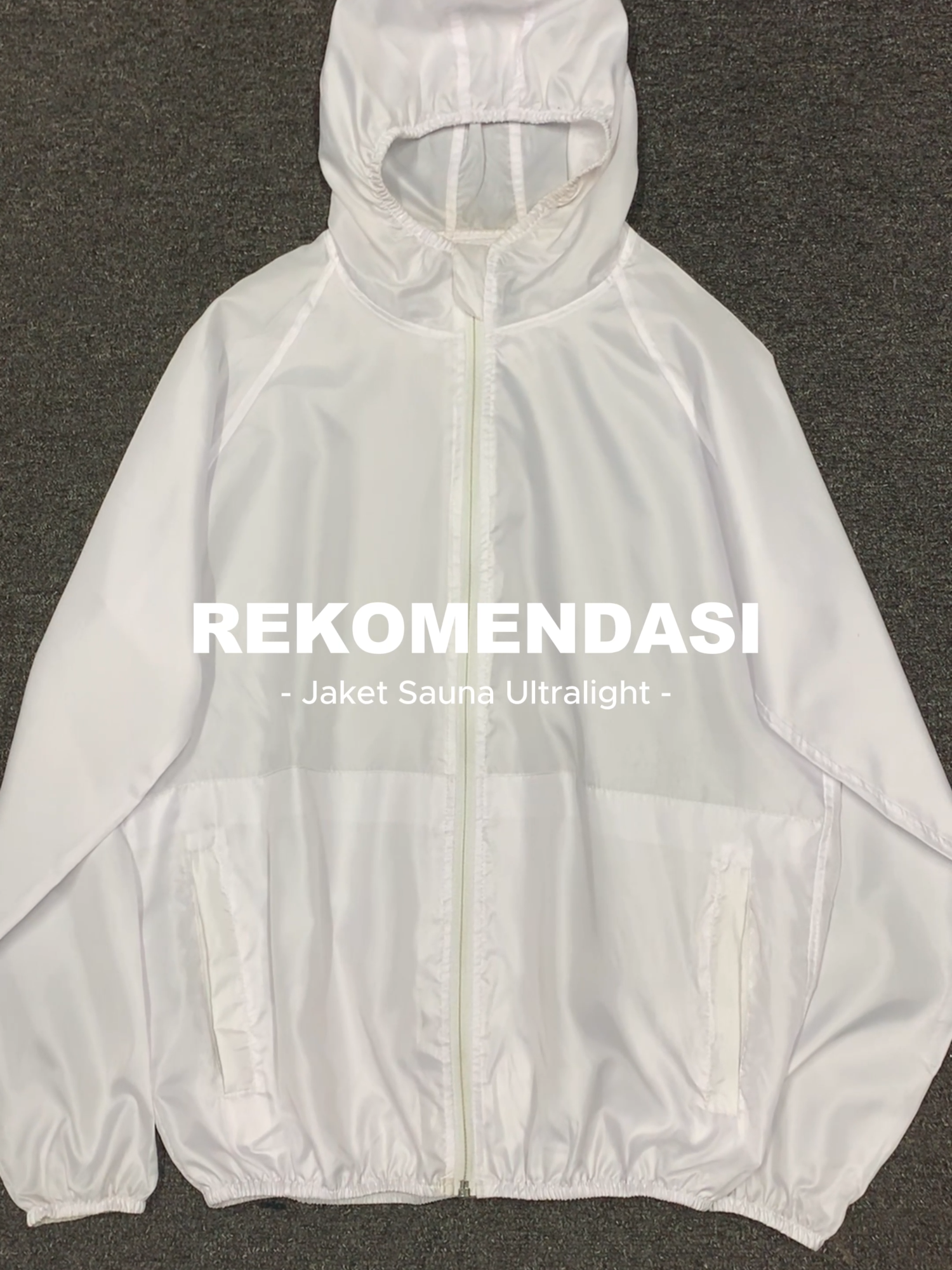 Berburu sauna suit buat lari jogging atau sepedaan #rekomendasijaket #jaketolahraga #jaketsauna #jaketparasut #saunasuit #fypp