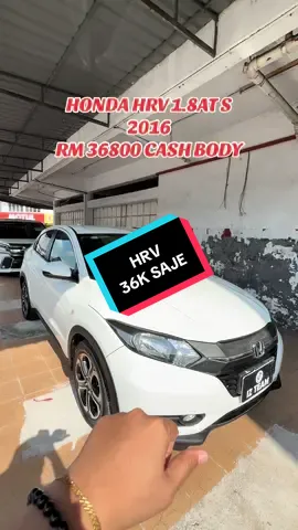 HONDA HRV 1.8AT 2016 RM 36800 SAHAJA 0136505156 IQAH #honda #hrv #cash #keretacantik #offer #murah #keretamurah #johor #fyp 