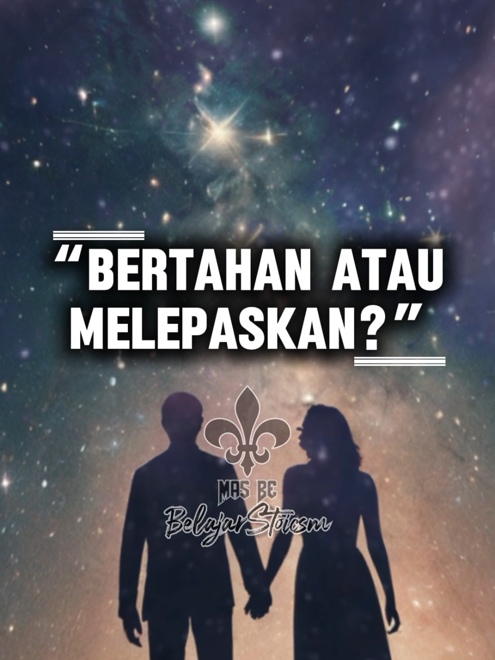 BERTAHAN ATAU MELEPASKAN. . . . . . #NarasiCinta #Stoikisme #FilsafatStoik #belajarstoic #MarcusAurelius #Seneca #Epictetus #jalanstoic 