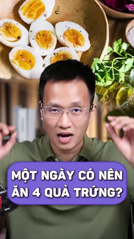 Ăn trứng ngày 4 quả có sao không? #BacsiHieu #DrHieu #Suckhoe #Skincare #Chamsocda