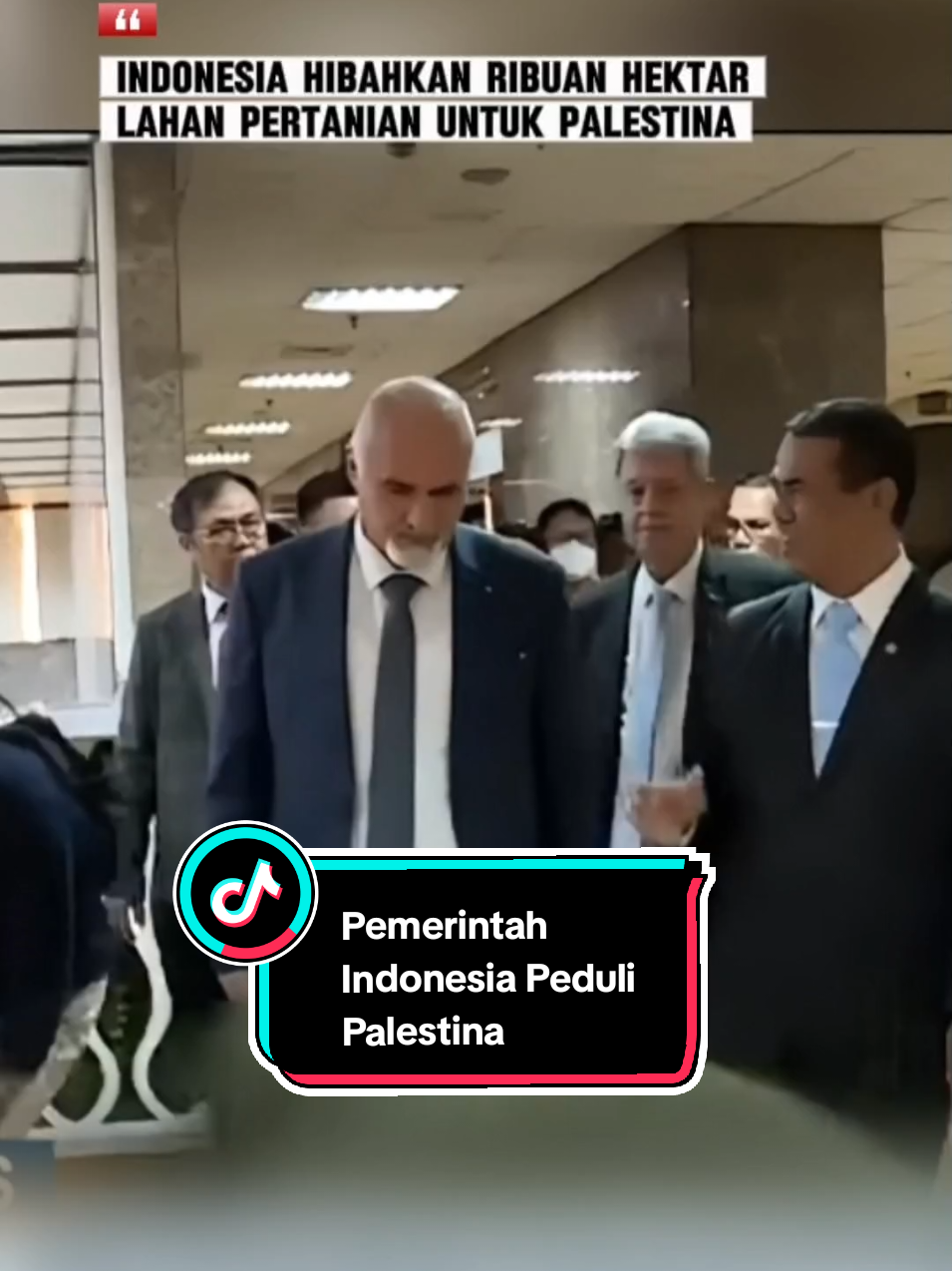 RI Hibahkan Tanah Pertanian untuk Palestina.  #menghubungkanpotensi  #berdayakanekonomi  #inspirasikemajuan #ekonomiindonesia #umkm #umkmlokal #umkmindonesia #fyp #tiktokpelitfyp #kolaborasi #arsjadrasjid #beritaviral #viral #viralvideo #berita #fyp  #generasiemas #energi #beritaterbaru #lewatberanda #lewatberandafyp #presidenri #indonesia #danantara #dana #investasi #energi #energy #dunia #mineral #hilirisasi #smelter #smelterindonesia #negaramaju #ekonomimaju #palestine #palestine🇵🇸 #freepalestine #freepalestine🇵🇸❤️ #palestina 