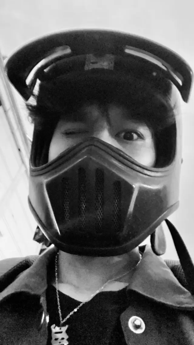 yakin ama anak punk?? #caferacer #motorcustom #custom #fyp 