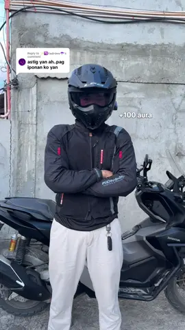 Replying to @✨️♍️𝒀𝒂𝒅𝒓𝒊𝒆𝒆𝒆☂️ maangas na sa byahe, mas naging safe pa 💯 #komineridingjacket #komine #ridingjacket #paddedjacket #ridinggears #safetyjacket #ridesafe #safetygears 