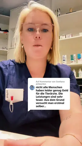 Antwort auf @Svetlana  #aufklärung #tierarztpraxis #work #Job #tmfa #vetlife #vetdoc #tfa #fyy #vetassistant #lovemyjob 