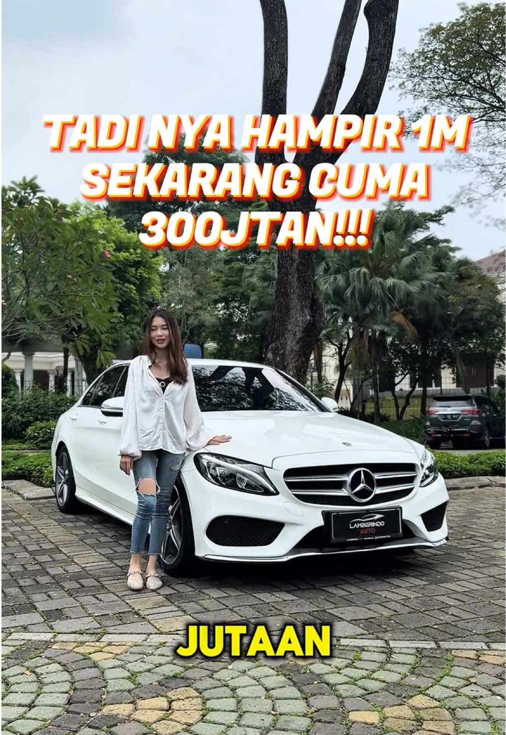 Beli Mobil Eropa Emang Paling Untung Kalau Beli Second😍, Mercedes Benz C200 AMG Line Tahun 2017 OTR 395JT Only!!🤩 #lamberindoauto #fyp #reviewmobil #fypシ #viral #mercy #c200 #mercedesbenz #mercedesbenzc200 #c200amg #mercysecond 