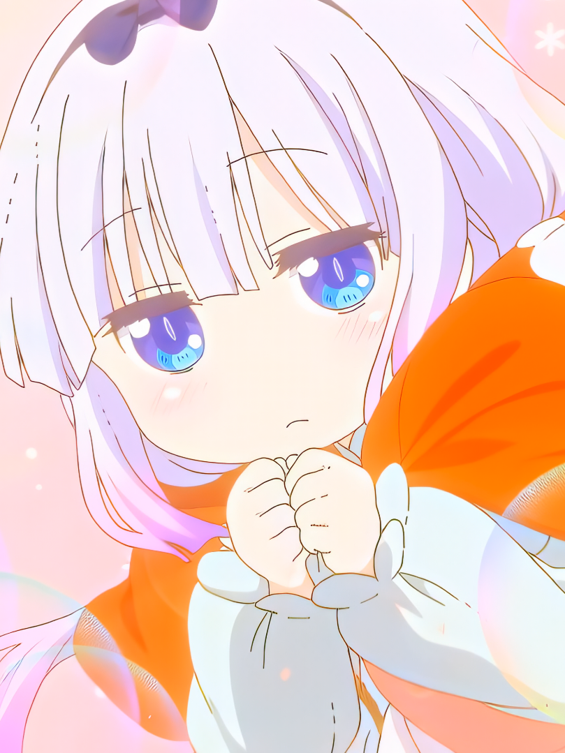 Kanna is sweet 🤗 #kobayashisanchimaiddragon #misskobayashisdragonmaid #kannakamui #anime #アニメ #animetiktok