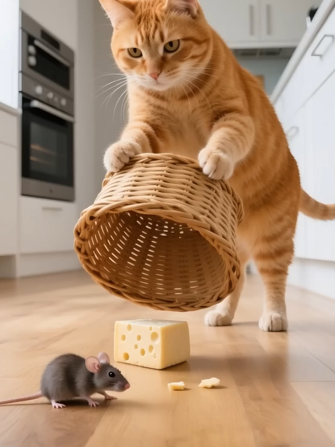 Teryata Begini Cara Tikus Menjebak Kucing!... #fypシ゚viral #ternyataTikus #kucingmenjebak
