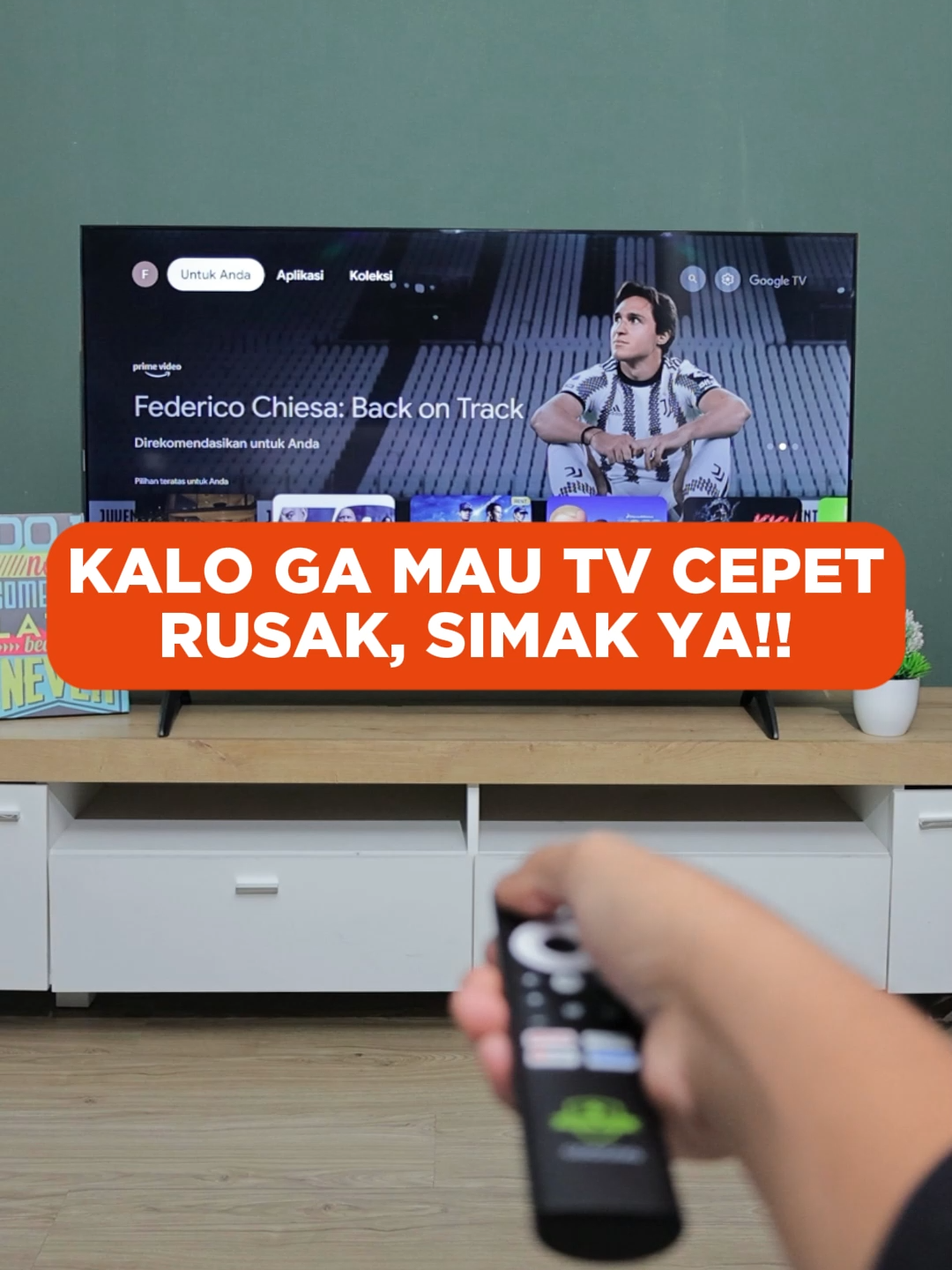 Jangan sembarang matiin TV kalo gamau cepet rusak yaa! #coocaatv #smarttv #tvmurah #promotv #googletv #tvdigital #diskon #teknologi #gadget #nonton