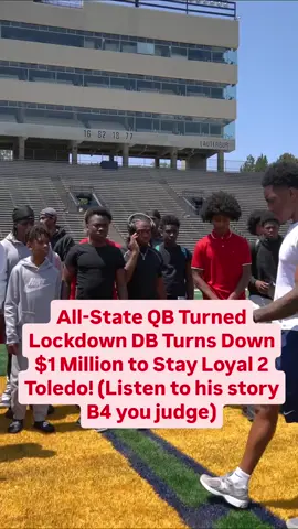 Avery Smith has been my guy since 10th grade — an All-State QB out of Georgia who bet on himself. He went to Toledo @toledofootball to play quarterback, but after tough conversations with coaches, he made a selfless switch to DB. Reluctantly at first… but he balled out, earning All-Conference honors. Now? He’s being offered between $500K and $1 MILLION to transfer to bigger-name schools. But he said NO. Most would chase the bag. Avery chose LOYALTY. “Toledo believed in me when nobody else did,” he said. “They developed me, and I believe I can get drafted just as high staying right here.” This is rare in today’s game. Respect his mindset. 💯💎 Real Dawgs don’t run. They build. 🎙️ We speak on this heavy on the Tatum Talk Show. 🔗 https://www.youtube.com/@TatumTalkshow Entire Episodes out now!! Subscribe on YOUTUBE EXClusive content only on YOUTUBE!