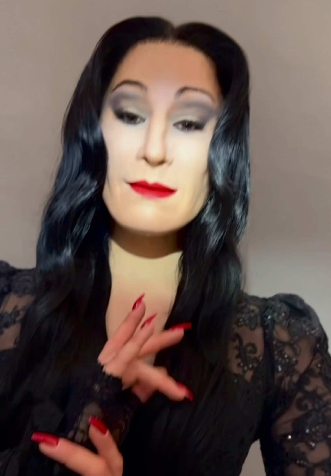 “Normal is an illusion” #fyp #morticiaaddams #anjelicahuston 