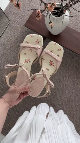 Sandals hoa nhí siêu xinh 🩰✨ #tieutieuofficia #review #unbox 