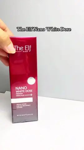 The Elf Nano White Dose #theelfnanowhiteserum #bodyserum 