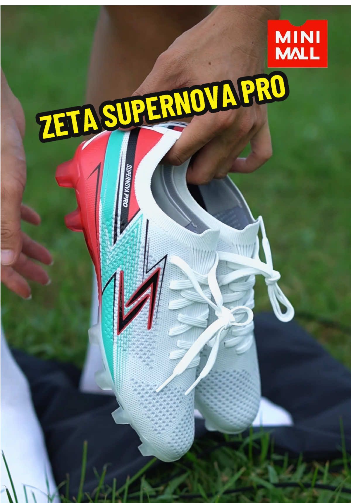 Zeta Supernova Pro ลดราคาเยอะมาก #ฟุตบอล #ฟุตบอลไทย #ฟุตบอลทีมชาติไทย #ฟุตบอลเดินสาย #ฟุตบอลเยาวชน #ฟุตบอล7คน #นักบอลเดินสาย #เตะบอล #ซ้อมบอล #รองเท้าสตั๊ด #สตั๊ด #รองเท้าฟุตบอล #บอลเงินล้าน #บอลเงินแสน #สตั๊ดแท้ 