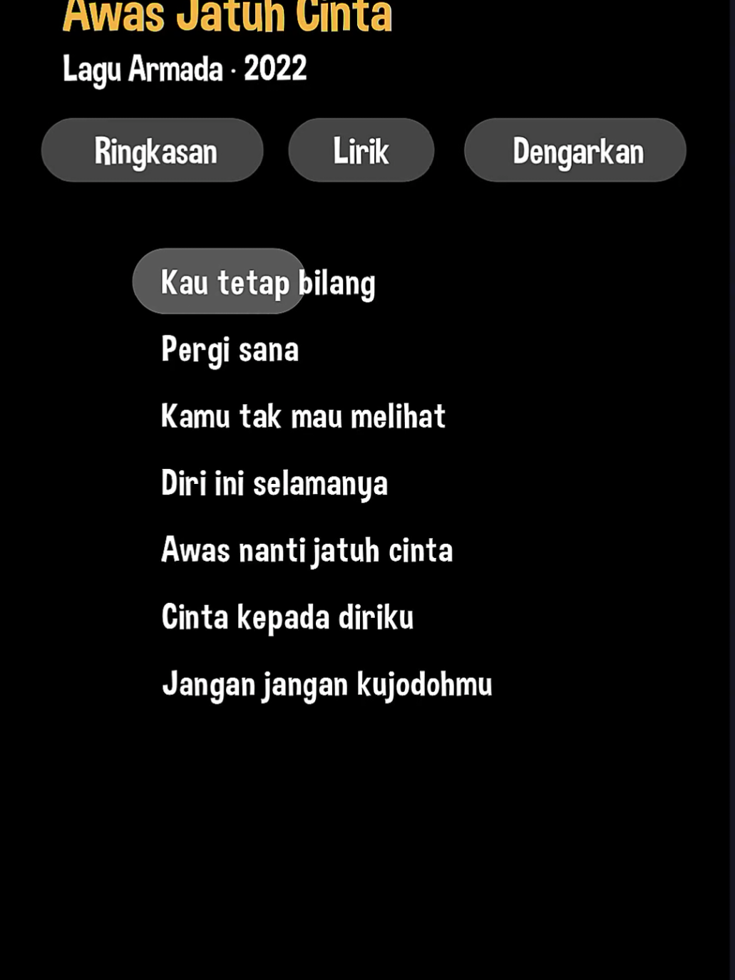 👯  #fyp #awasjatuhcinta #liriklaguviral #lyrics 