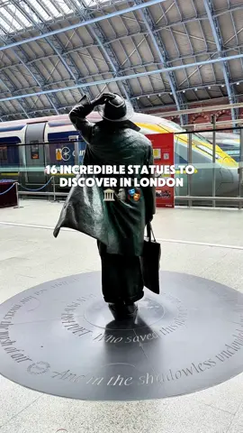 🗿 16 Amazing and Unusual Statues to Discover in London⁣ ⁣ 1. Real Time Clock – Paddington Station⁣ This mesmerizing kinetic sculpture by Chris Tipping features a constantly updating digital display, blending art and technology⁣ ⁣ 2. Philpot Lane Mice Sculpture – City of London⁣ London’s tiniest public statue, this hidden gem shows two mice fighting over a piece of cheese. It’s a quirky mystery with a tragic backstory tied to Victorian construction workers.⁣ ⁣ 3. The Wild Table of Love – Grosvenor Square⁣ A surreal and enchanting bronze sculpture by Gillie and Marc, featuring animals dining together at a long table—symbolizing unity and peace.⁣ ⁣ 4. Paddington Bear – Paddington Station⁣ A heartwarming tribute to the beloved bear from Peru, this bronze statue sits under the clock on Platform 1.⁣ ⁣ 5. Little Mouse House – Outside Hedonism Wines, Mayfair⁣ A delightful miniature scene embedded in the wall, complete with a tiny mouse-sized door and furniture.⁣ ⁣ 6. Churchill and Parliament Square Statues – Westminster⁣ Winston Churchill stands resolute among other historic figures like Nelson Mandela, Mahatma Gandhi, and Millicent Fawcett.⁣ ⁣ 7. Statue of the Sphinx ⁣ One of several Egyptian-style sphinxes guarding Victoria Embankment. ⁣ ⁣ 8. George Orwell – Outside BBC Broadcasting House⁣ A thoughtful statue of the author of 1984, standing beside a quote about liberty, reminding passersby of the power of truth and free speech.⁣ ⁣ 9. Young Dancer – Covent Garden⁣ A graceful bronze ballerina by Enzo Plazzotta.⁣ ⁣ 10. Allies – Bond Street⁣ A sculpture of Winston Churchill and Franklin D. Roosevelt sitting on a bench. A perfect photo spot and symbol of wartime friendship.⁣ ⁣ 11. Tandem Lovers – Canary Wharf⁣ A playful and romantic sculpture of a couple riding a tandem bicycle, suspended in mid-air. It’s a joyful celebration of love and motion.⁣ ⁣ 12. Dinosaur Skeleton – Berkeley Square, Mayfair⁣ A striking modern sculpture of a dinosaur skeleton, often part of rotating public art displays.⁣ ⁣ 13. Shakespeare Statue – Shoreditch⁣ A nod to the Bard in the area where he once lived and worked. This statue celebrates Shoreditch’s rich theatrical history.⁣ ⁣ 14. Girl with a Dolphin – Near Tower Bridge⁣ David Wynne’s dynamic sculpture shows a girl leaping joyfully with a dolphin, with Tower Bridge as a stunning backdrop. A favorite among photographers.⁣ ⁣ 15. Rhino Sospeso – Knightsbridge⁣ a life-sized rhino suspended in mid-air by golden balloons. This eye-catching piece by Stefano Bombardieri challenges perceptions of weight and reality.⁣ ⁣ 16. Peter Pan – Kensington Gardens⁣ Commissioned by J.M. Barrie himself, this enchanting statue shows Peter surrounded by fairies and woodland creatures, capturing the magic of childhood. #london #londonlife #londontiktok #londonhotspots #londonlove #london4all #londonhotspots #visitlondon #londra #londontown #londongirl 