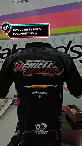 Kaos Custome jersey polo full printing #kaosracing #bdconcept #kaoscustome #kaosjersey #kaosfullprint 
