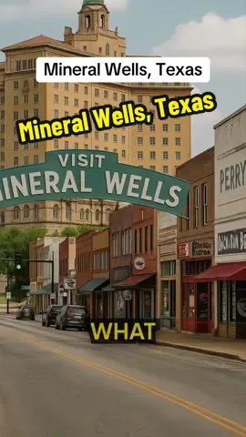 Mineral Wells, Texas Crazy Water Baker Hotel Haunted History Wellness Capital Spooky Tourism Ghost Stories Historic Revival Lithium Springs #MineralWells #CrazyWater #HauntedTexas #TexasHistory #BakerHotel #GhostTourism #WellnessTown