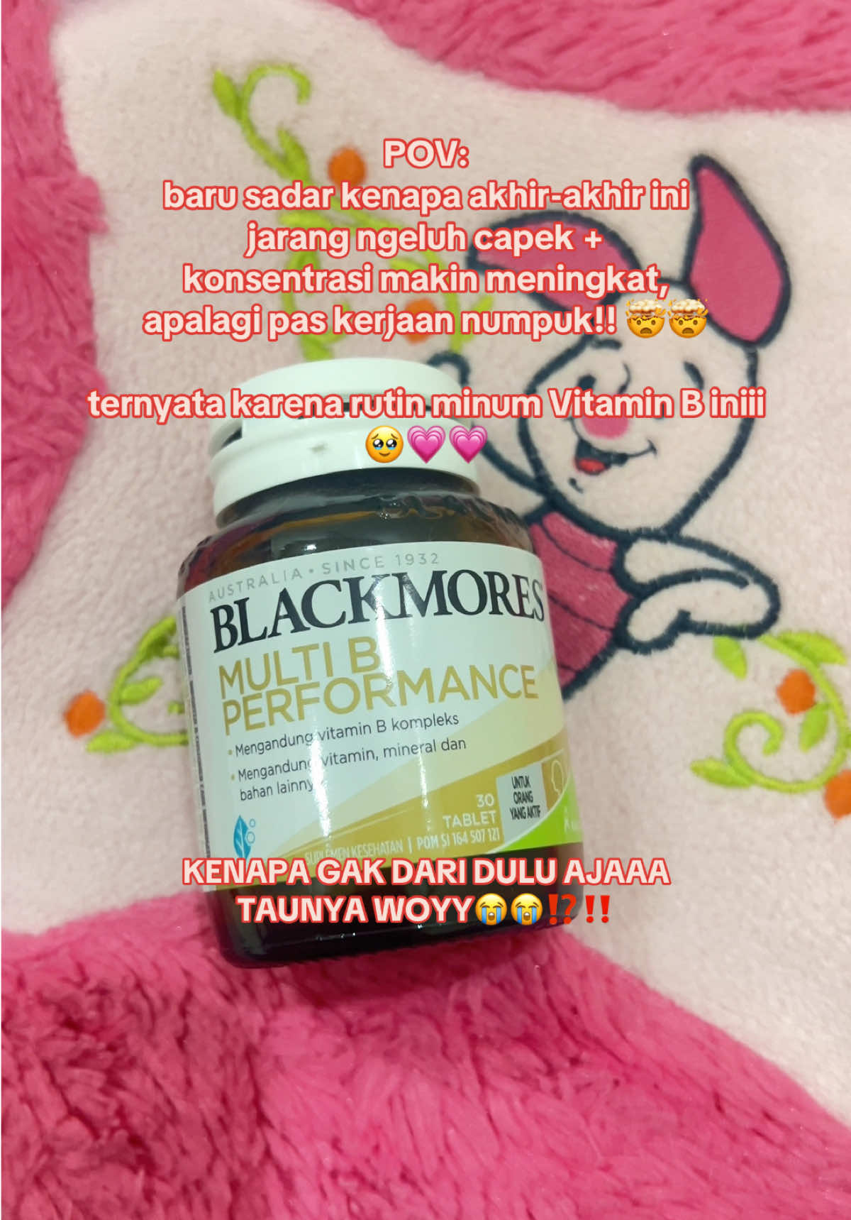 kenapa baru nyadarr sekaranggg😤🤯😭 superr lovv @Blackmores Indonesia🫶🏻🫶🏻 #blackmores #blackmoresindonesia #blackmoresvitamins #vitaminb #multibperformance #mineral #BPOM #sehat #genz #lembur #capek #bodycare #viral #promo #diskon #tanggalkembar #diskonancheck #fypシ #foryou 