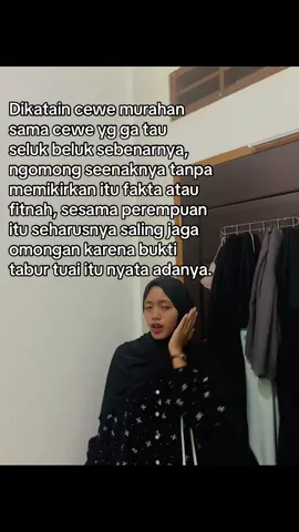 Fitnah itu lebih kejam daripada pembunuhan ya sayanggggg