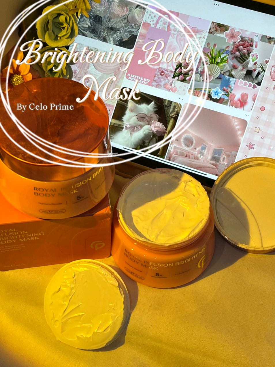 body mask yang sekali pake lansung cerah🫶🫶 buruan cobain dan buktikan hasilnya #celobeutebycece #bodymask #pemutihbadan #scrub #fyp #viral 