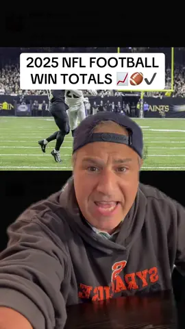📈 2025 NFL Football Season #WINTOTALS 