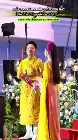 Hai Giọng Ca Đặc Biệt Hát Quan Họ CỰC HAY | Tìm Em Trong Chiều Hội Lim - Triệu Đình Minh & Trang Thanh