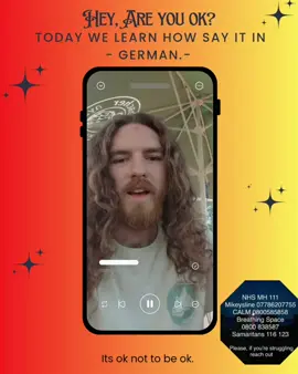We will be posting a video everyday for the month of July in aid of Mental health awareness.  Tag us or stitch our video showing us, how you would say 