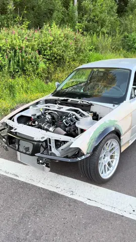 Didn’t blow up, didn’t overheat  #bmw #e36 #porsche #centerlock #m3 #ls #chevy #gmw 