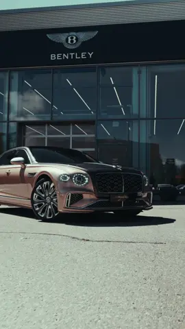 This very special Flying Spur Mulliner with Magnetic over Rose Gold paint and beautiful interior is a perfect example how we spec all the cars by customer needs. We love to do crazy cars! 🎥 @Mantymaki  #bentley #bentleys #mulliner #flyingspur #bentleyflyingspur #luxury #luxurycars  @Bentley Motors  @kautosuomi 