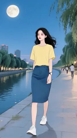 Walking slowly, thinking deeply