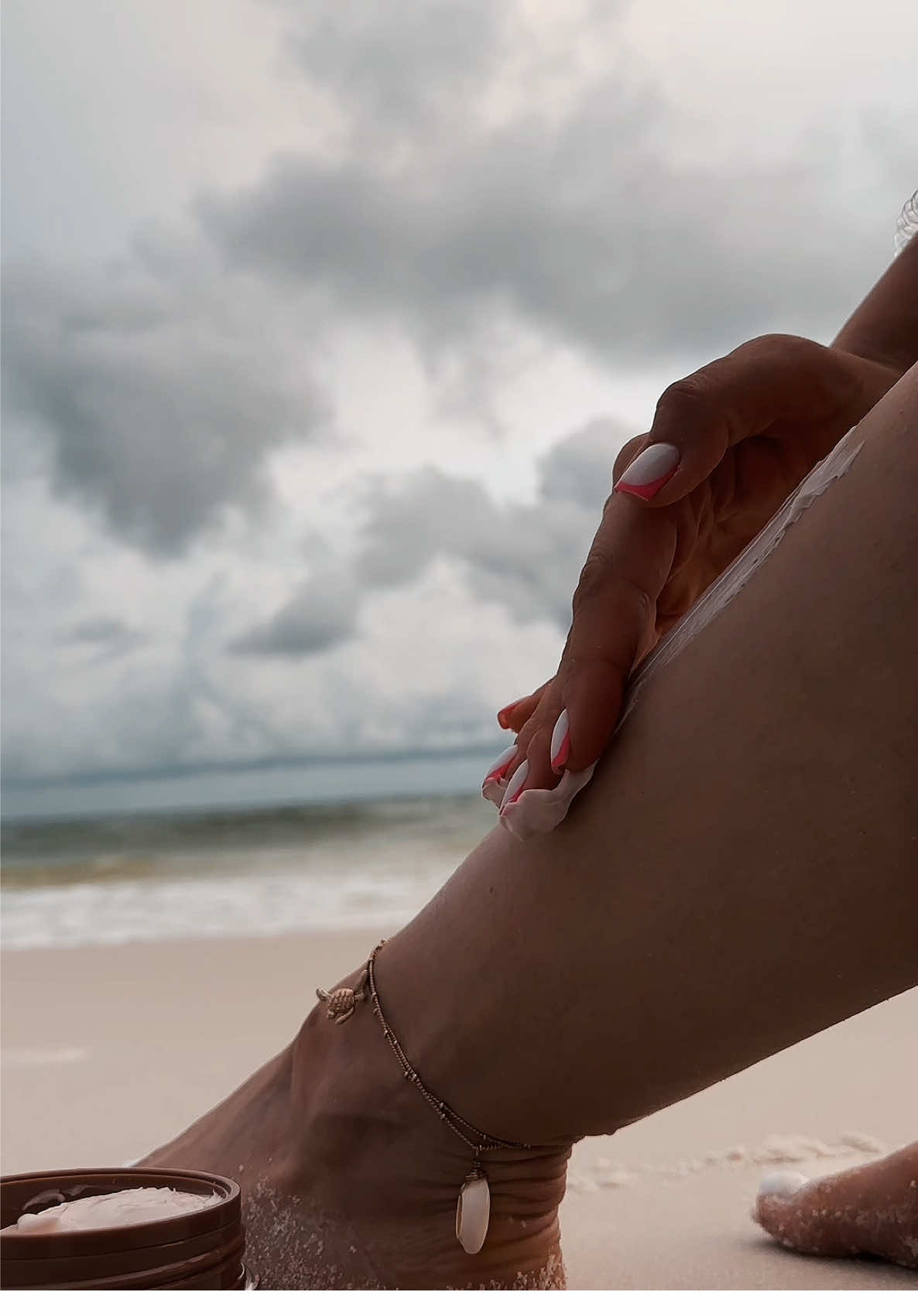 I applied JLo Body Cream before swimming because I believe in luxury even when I’m fighting for my life in saltwater #JLoGlow #SoftGirlEnergy #OceanGlow #HydratedAndUnbothered #SkincareInTheWild #MoisturizedAF #GlowGoals #BodyCreamChronicles #LuxurySkinMoment #HotGirlSummer #TikTokBeauty #SelfCareIsntSelfis