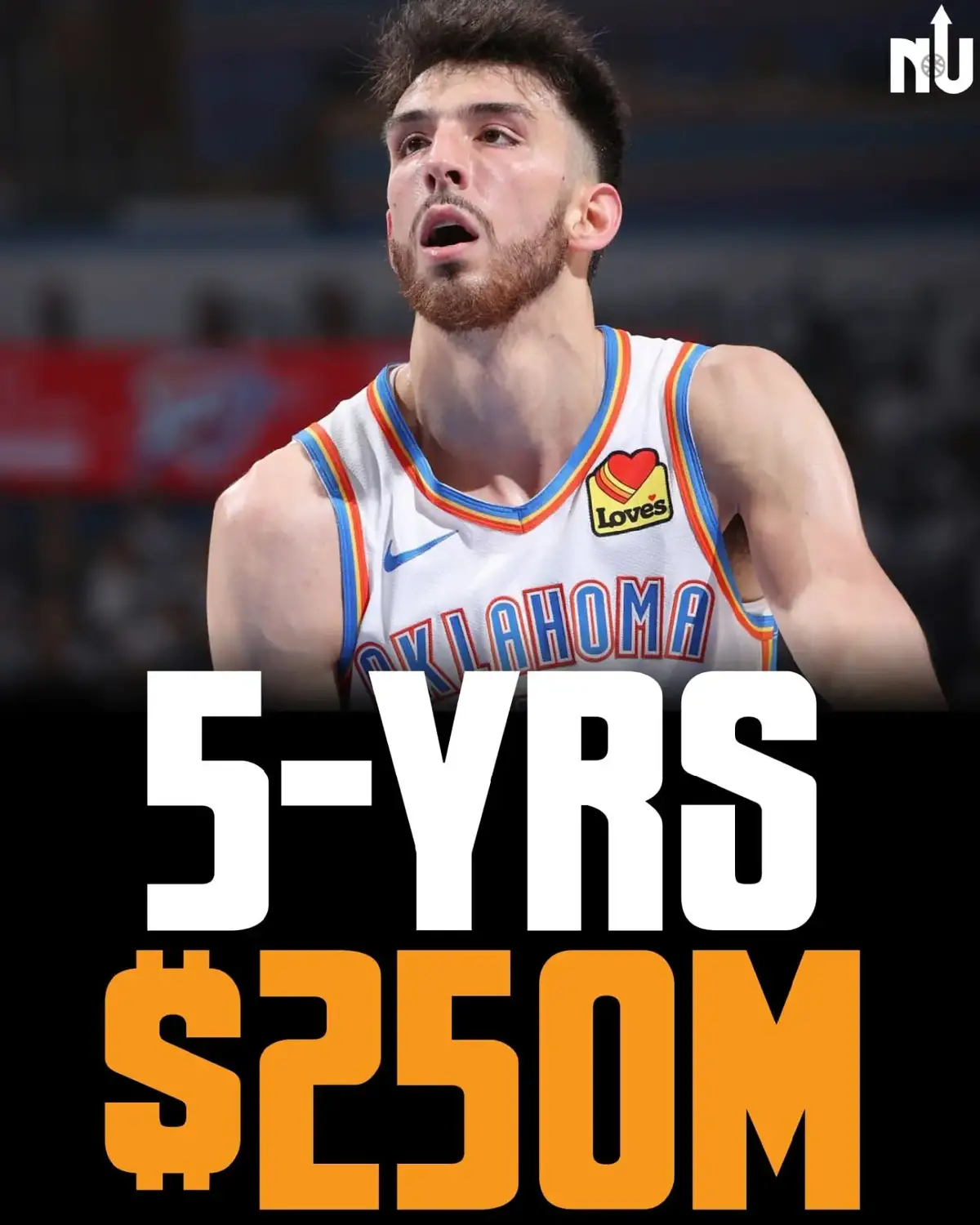 BREAKING: Chet Holmgren has agreed to a five-year, $250 million contract extension with the Oklahoma City Thunder. #okcthunder #chetholmgren #NBA #basketballtiktok #dudessupportingdudes #mensupportingmen #dadssupportingdadsroadto10k #fyp 