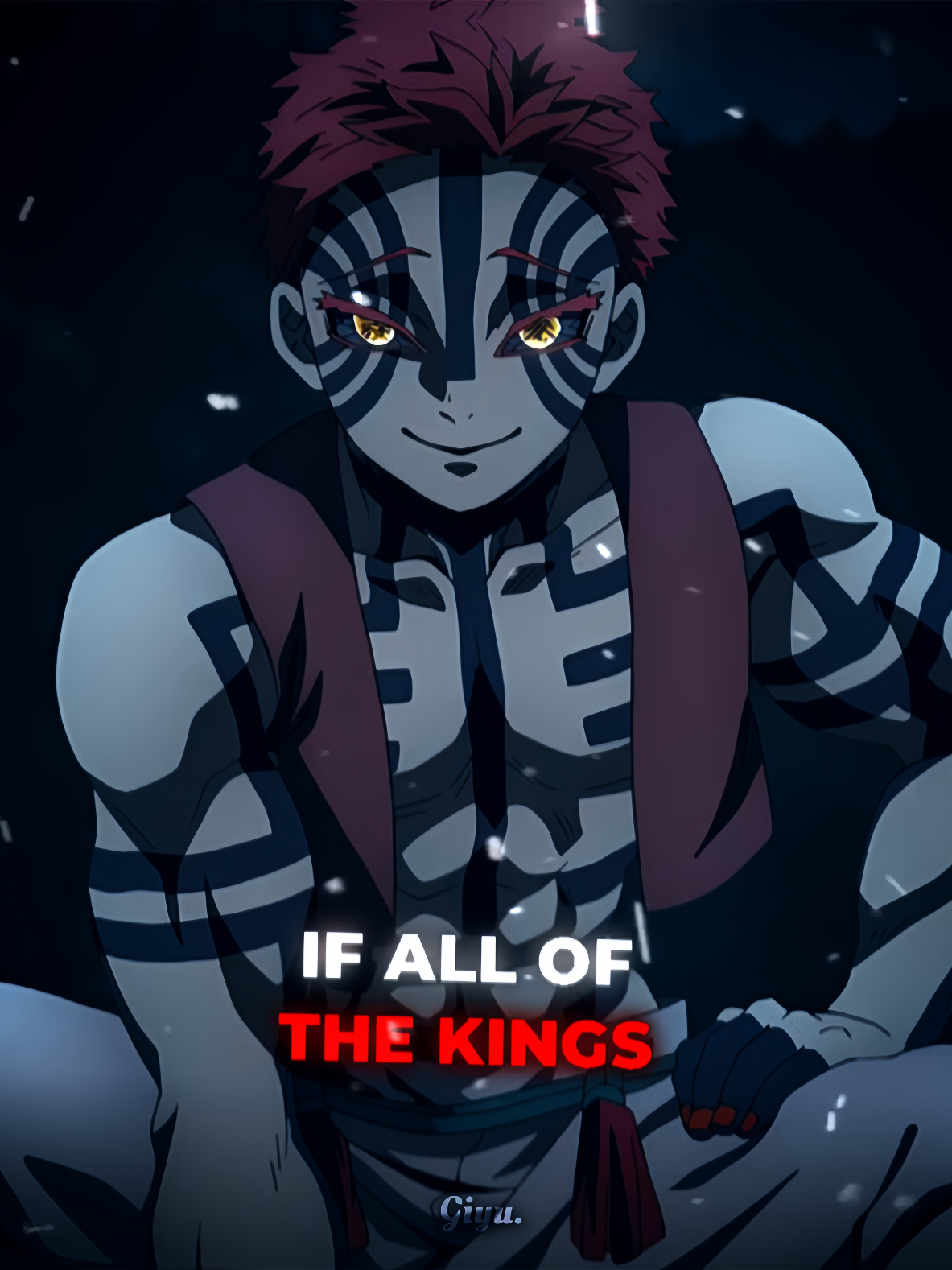 Hampir bikin donut baru🗿 #anime #animeedit #akaza #demonslayer #kimitsunoyaiba #creatoranimeone #margakagenou #fyp 