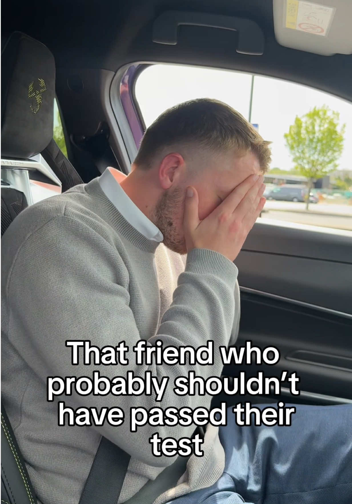 How did they even pass?? 😅 #fyp #viral #trending #driving #relatable 