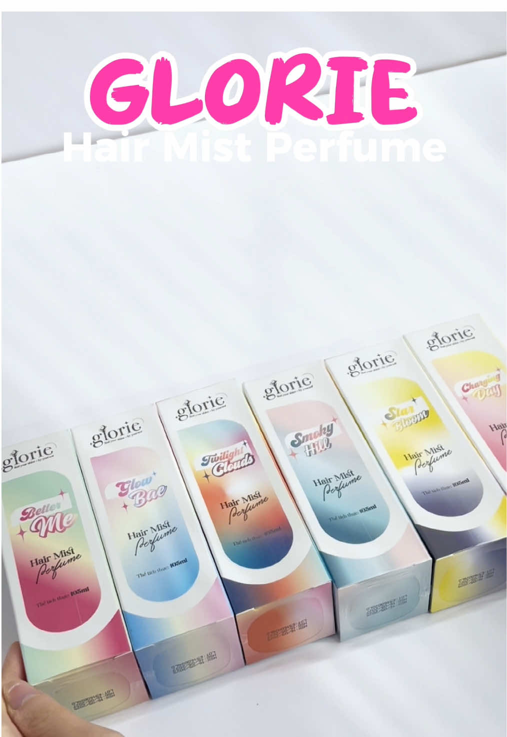 Hair Mist Glorie đã ra mắt bản Fullsize 103ml chiều mấy chị em rùi đây ạ 🌸🌷🫧  #glorie #xuhuong #glorievietnam #nuochoa #fyp #hairmist #hairmistglorie #xh 