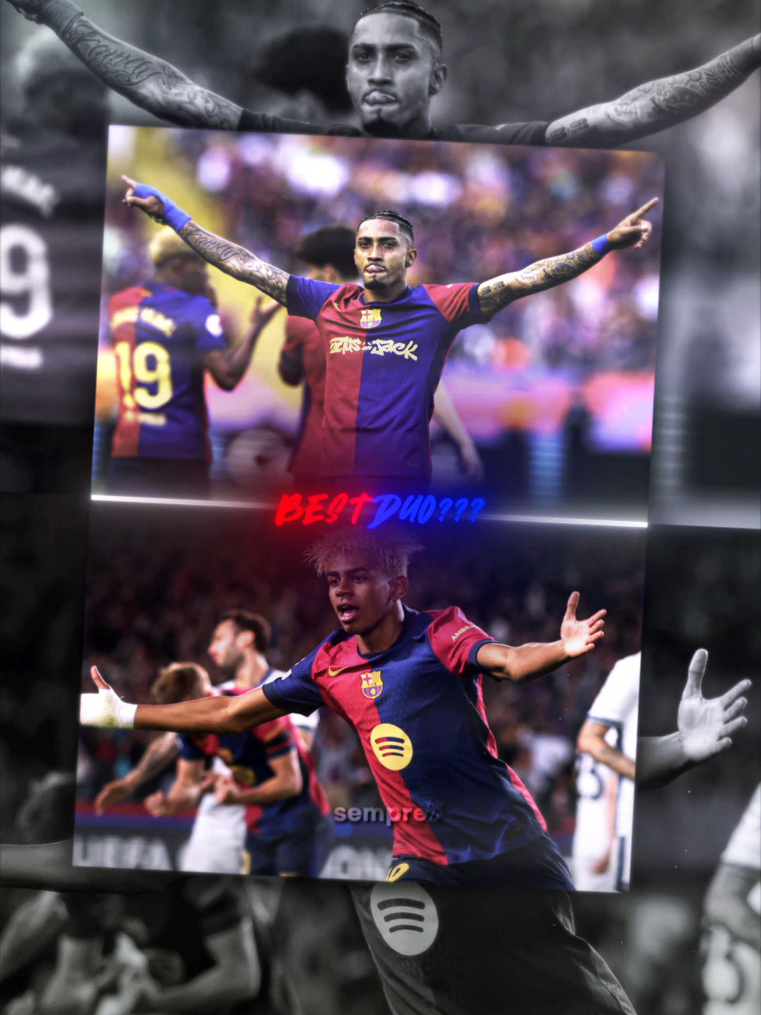 Best Duo in 2025#football #footballtiktok #footballedit #fyyyyyyyyyyyyyyyy #viralvideos #ae #aftereffect #aftereffectsedits #fcbarcelona #viscabarca #raphinha #lamineyamal