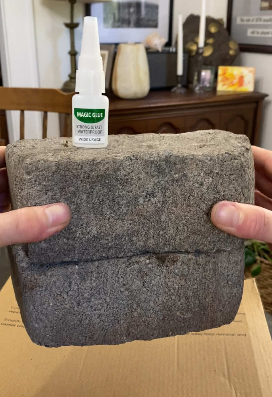 I tried some Magic Glue and I absolutely love it! It’s everything you would expect from super glue. Bonds fast to almost anything, and holds super strong!! #magicglue #fix #glue #repairs 