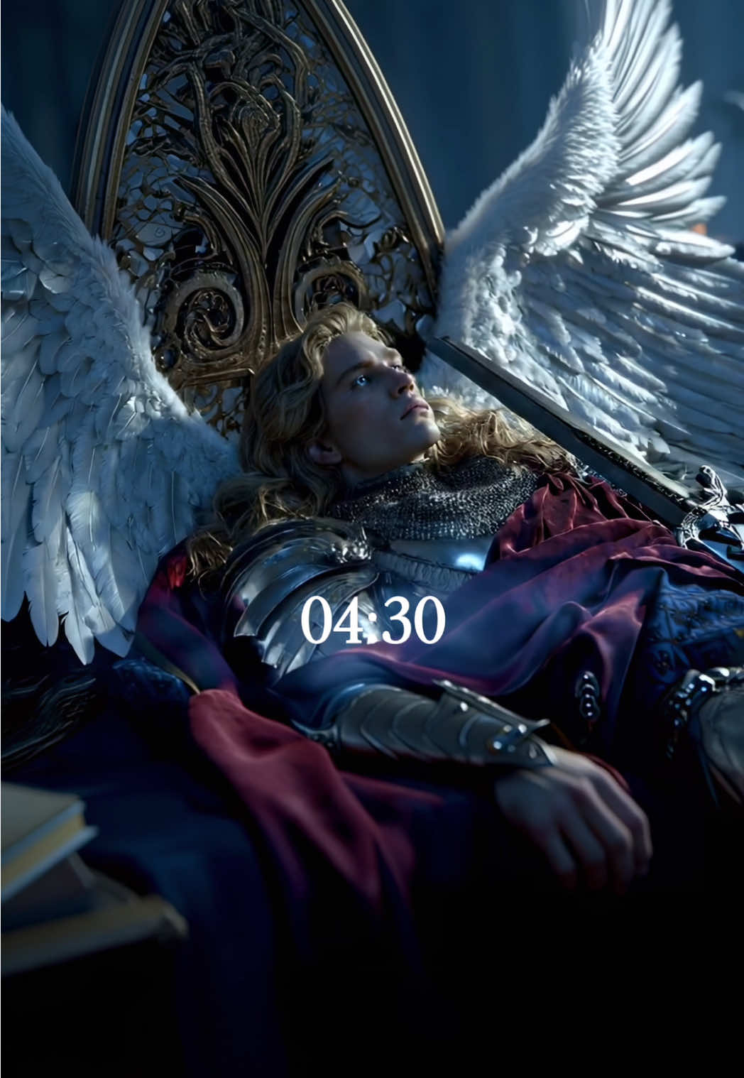 Archangel Michael's Daily Routine #aiart #angel #michael 