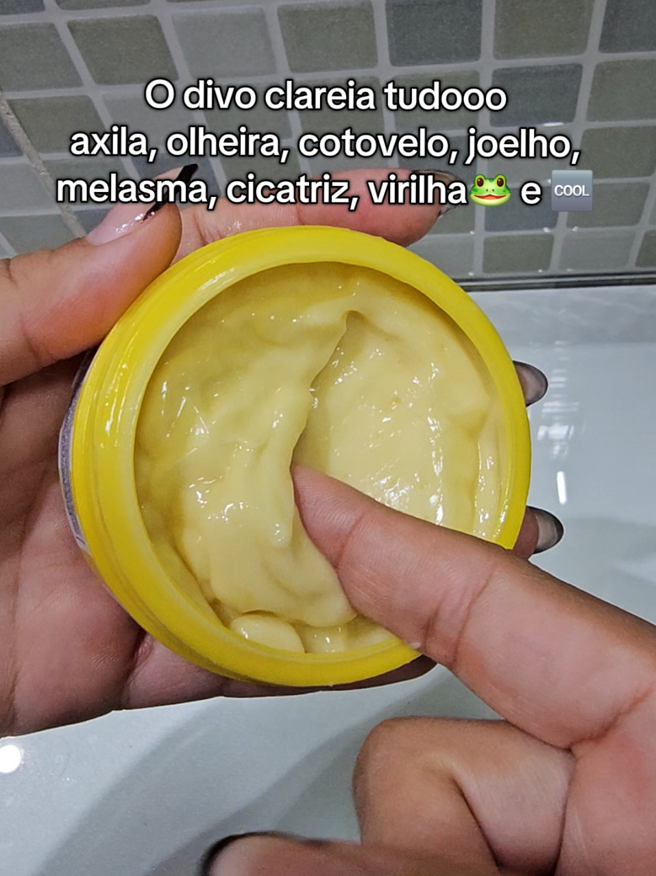 A maior descoberta do ano  #clareadordemanchas #clareador #clareiatudo #manchas #clareadordebanana #axilas 