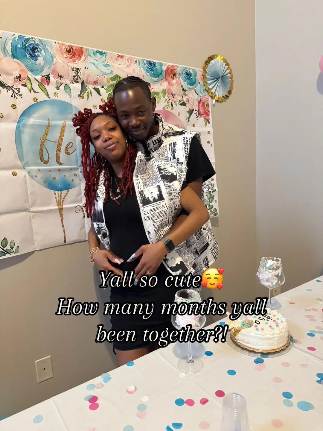 Going down memory lane showed me just how far we’ve come & I wouldn’t have wanted to come this far with anyone else!🤞🏽💪🏽🙌🏽 #relationshipgoals #pregnancyannouncement #fiancee💍 #trend #relationshiptiktok #pregnancyvlog #ourlovestory #babyboyontheway #babycountdown #38weekspregnant #Love 
