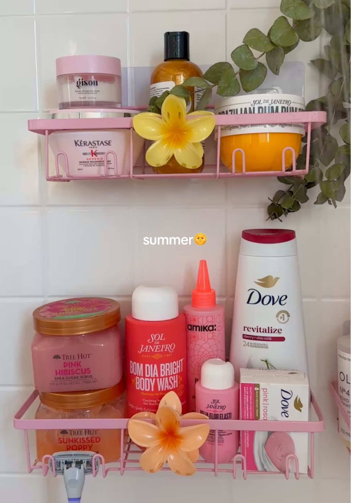 my shower every season🤍