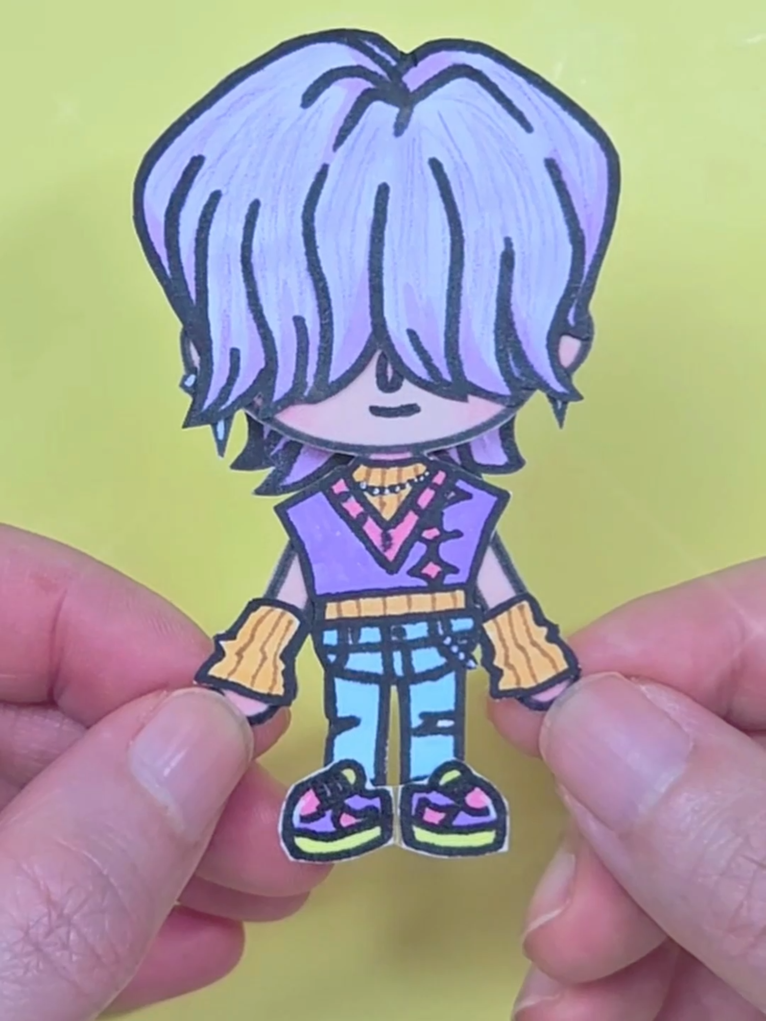 Mystery, Baby Saja Boys Tocaboca drawing #papercrafts #trend #kpopdemonhunters #diycraft