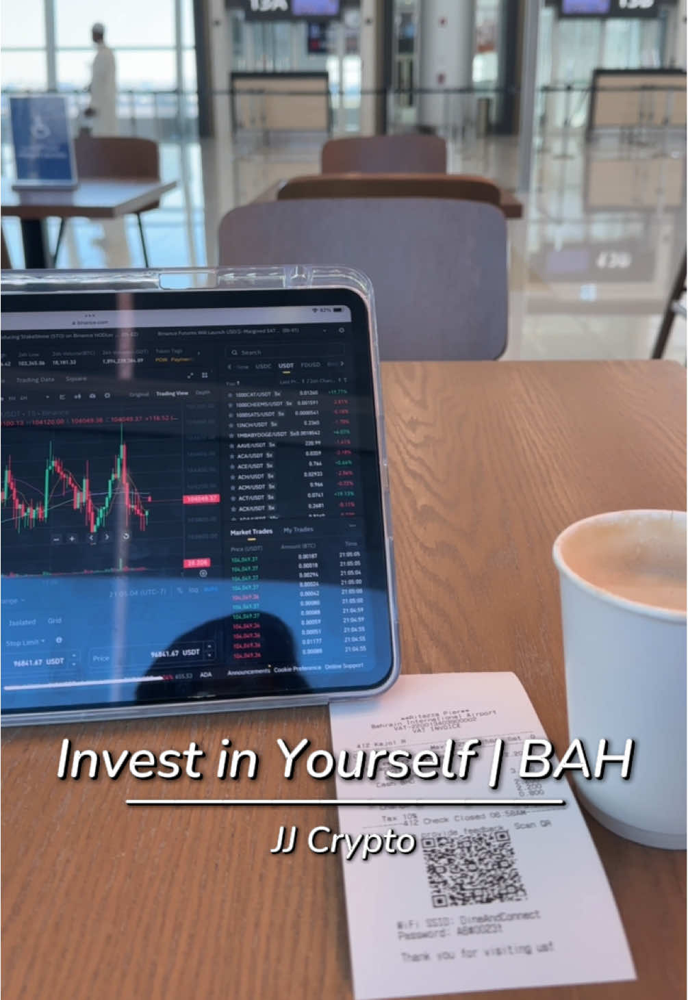 Invest in yourself, Invest in your future. 📊💰 #trading #bitcoin #ethereum #crypto #binance #jj_crypto #dollar #money #foryou #foryoupage #CryptoInDubai #TradingCommunity #MoneyTalks 