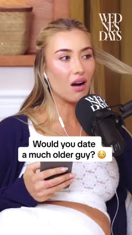 New episode out now!! Search ‘Wednesdays podcast dating an older guy’ on Spotify, Apple, or YouTube.  Can you date a 23 year old at 40? 🤨 #agegap #agegapcouple #relationships #advice #dating #parents #date #thailand #sophiehabboo #melissatattam #wednesdays 