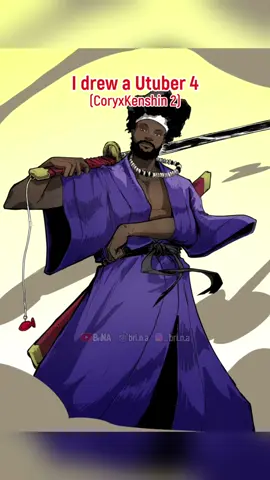 Commissions open (info in about/profile). Music by Krptic Unknown (The Right Choice). One of the better CxK drawings, imo. I really like the inked one. This was around the time I was getting better at inking (I should get back to that…) #coryxkenshin #shogun #fanart #samurai #anime #digitalart #clipstudiopaint #viral #fyp