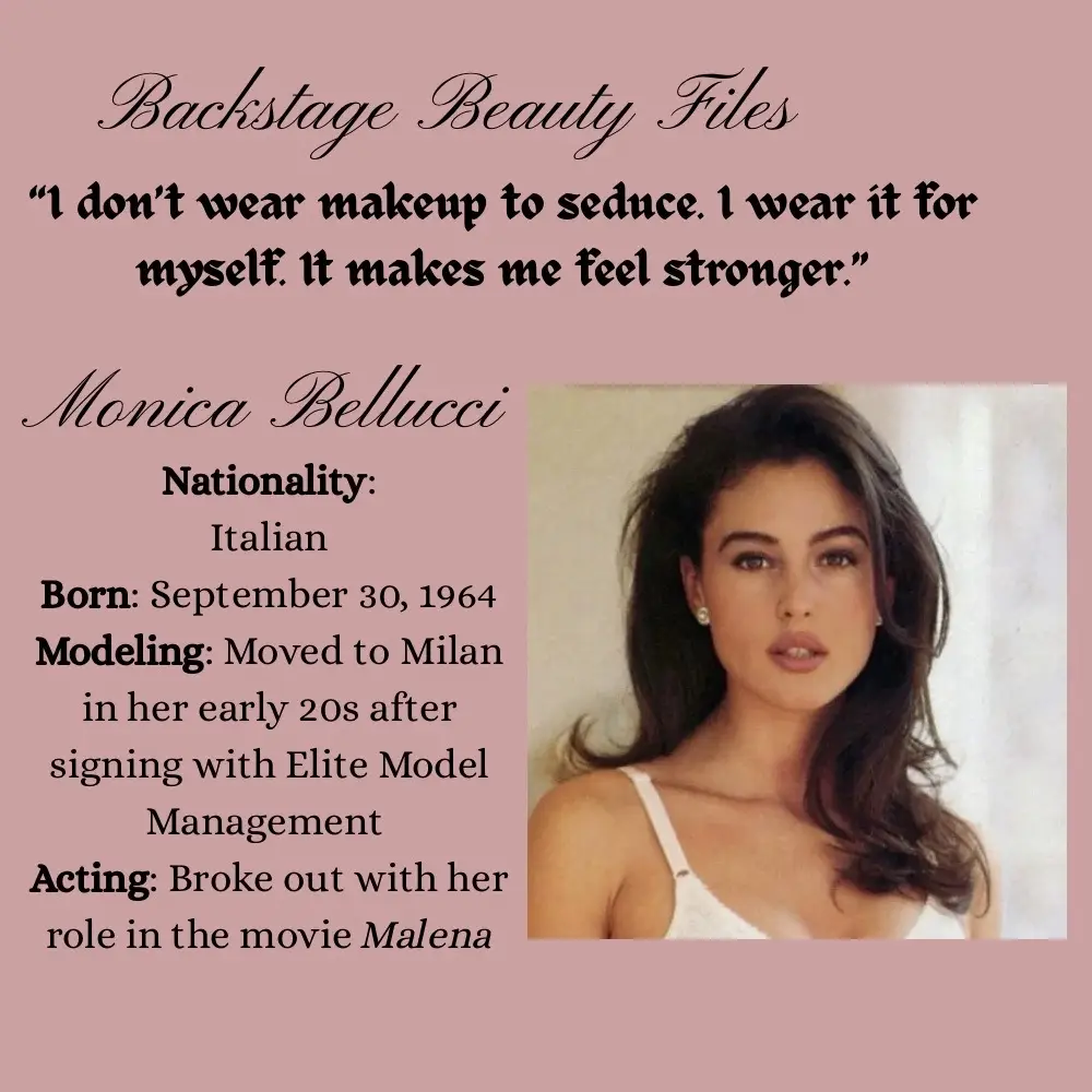 the main takeaway is that true beauty and sensuality come from energy, not appearance. 🖤  #monicabellucci #beautytips #fashiontiktok #makeuptips #feminineenergy #backstagebeautyfiles #foryou 