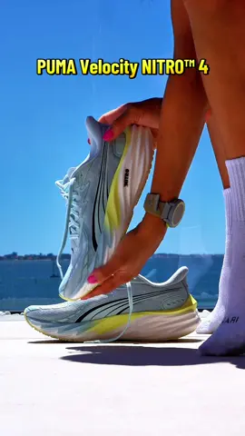 Your thoughts?👂New Velocity 4 unboxing 📦  Just got my hands (well, feet) on the new PUMA Velocity NITRO™ 4 and… They’re light, responsive, and smooth AF. Whether it’s tempo day or a chill recovery jog, these might be the most versatile shoes I’ve tried in a while 👟✨ Not a review (yet)… but they might just become my go-to run-for-joy pair.  Will run with them soon! SPECS: • Price: $140 (USD) • Weight: 250g • Stack Height: 26mm/36mm • Drop: 10mm • Product Lifespan: 800km/500mi Available for purchase on July 17th Comment below if you’d give them a try 👇 #velocitynitro4 #runpuma #runningfeelsright #asmr#asmr#marathonrunnernningshoes #runner #runtok 