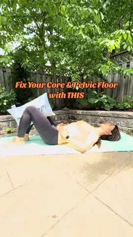 ✨ Build Your Core + Pelvic Floor with Just a Pillow ✨ Don’t underestimate these simple moves—they’ll help you reconnect to your core, support your pelvic floor, and reduce back pain. All you need? A pillow. 🧘‍♀️ Here’s how to do them: 1️⃣ 360 Breathing with Pillow • Place a pillow between your knees. • Inhale: Expand your belly, relax and stretch the pelvic floor. • Exhale: Wrap your core, lift the pelvic floor (think “zipping up tight jeans”). • Repeat x 5–10 slow breaths. 2️⃣ Dead Bug with Pillow • Exhale: Bring one knee to pillow, extend arms overhead. • Inhale: Return and release tension. • x 10 reps each side. 3️⃣ Bridge with Pillow Squeeze • Exhale as you lift hips and squeeze the pillow between your knees. • Inhale to lower with control. • x 12 reps. 4️⃣ Bridge with Single-Leg Extension • Squeeze pillow, lift hips. • Extend one leg at a time, hold 5 seconds. • Alternate legs. • x 6–8 each side. ✅ Focus on breath! Exhale = Engage. Inhale = Release. 🩷 Try these and feel the difference in your core + pelvic floor strength! #CoreAndPelvicFloor #PelvicFloorExercises #360Breathing #PillowWorkout #PostpartumFitness #MomCore #StrongMoms #HomeWorkout #NoEquipmentWorkout #Breathwork #CoreRehab #PelvicHealth #WomenHealth #BreathworkPractice #FunctionalCore #PostpartumRecovery #FitnessTips #WellnessJourney #FitMoms #BodyAwareness #CapCut 