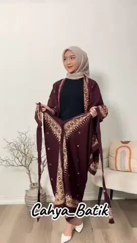 Set Batik Cardigan Baju kondangan motif terbAru..#set #bajukondangan #batik #cardigan 